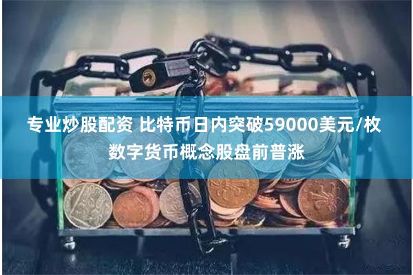 专业炒股配资 比特币日内突破59000美元/枚 数字货币概念股盘前普涨